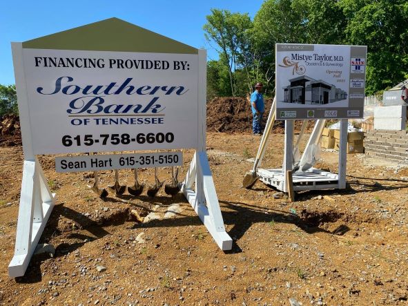 All States TrustBank of Tennesee future site sign